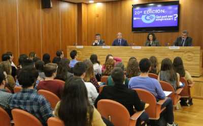 Germanía presente en la inauguración del programa Qui Pot Ser Empresari? de la Càtedra de Cultura Empresarial