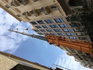 Instalación climatización Edificio REX