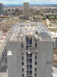 Instalación sistema de ventilación de 184 viviendas en Valencia